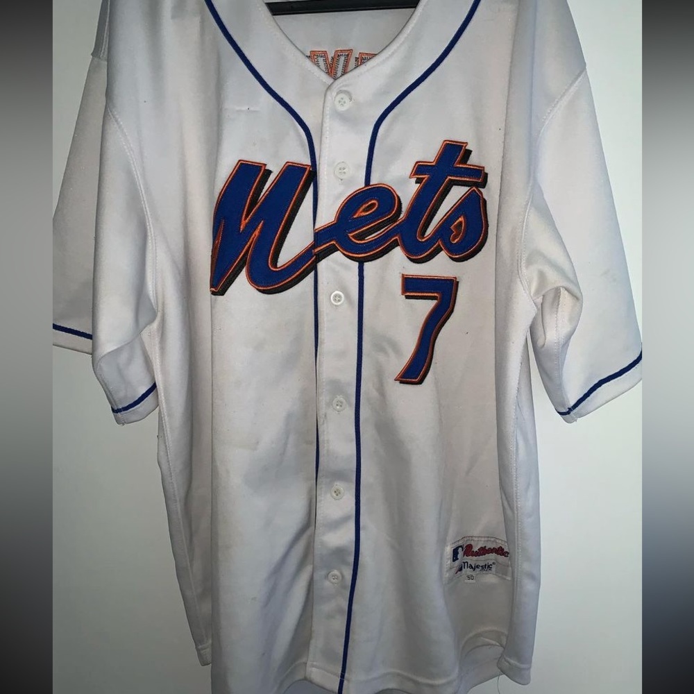2010 Majestic José Reyez New York Mets jersey